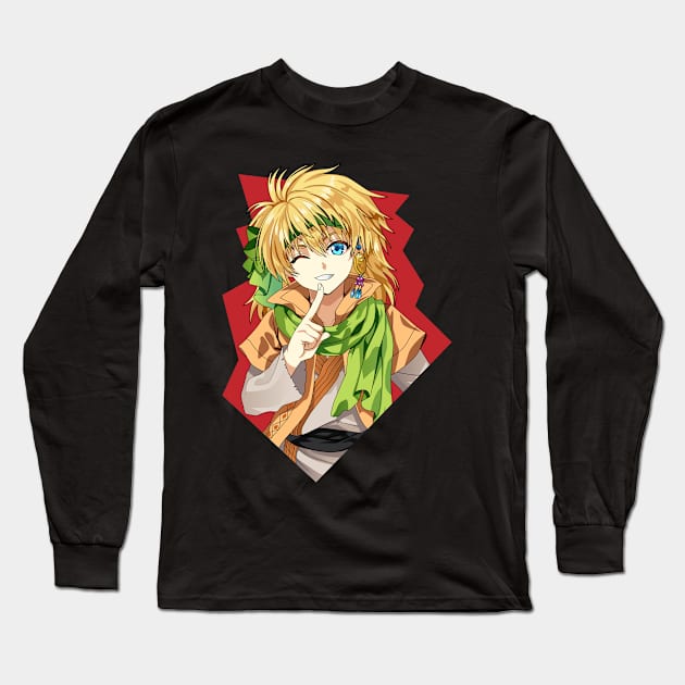 yona of the dawn - zeno Long Sleeve T-Shirt by Hala Art